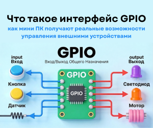 Что такое интерфейс GPIO: как мини ПК получают реальные возможности управления внешними устройствами