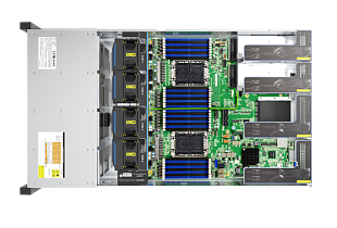 Сервер хранения данных Gooxi SL401-D24RE-G3 на базе процессоров Intel