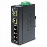 4-портовый промышленный Ethernet-коммутатор 10 / 100Base-TX + 2-портовый 100Base-FX SFP Planet  ISW-621TF