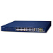 24-портовый управляемый коммутатор Planet GS-4210-24PL4C