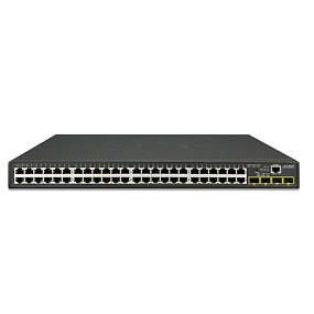 48-портовый управляемый коммутатор Planet GS-4210-48P4S