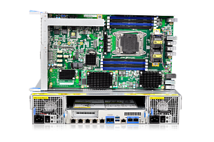 Система хранения данных Gooxi DST202-S24RB Huawei, Lenovo, Gooxi от компании Гринпоинт