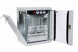 Шкаф телекоммуникационный настенный 10" 8U, (320х255) от компании Гринпоинт