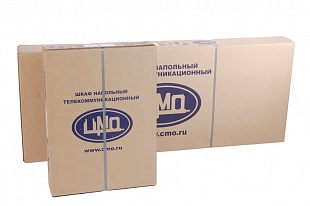 Шкаф телекоммуникационный напольный 18U (600x600) дверь стекло от компании Гринпоинт