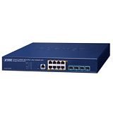  Управляемый Ethernet коммутатор L3 8-Port 2.5GBASE-T 802.3bt PoE + 4-Port 10GBASE-X SFP+ PLANET MGS-6311-8UP4X