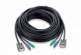 КВМ-кабель с интерфейсами PS/2, VGA (5м)